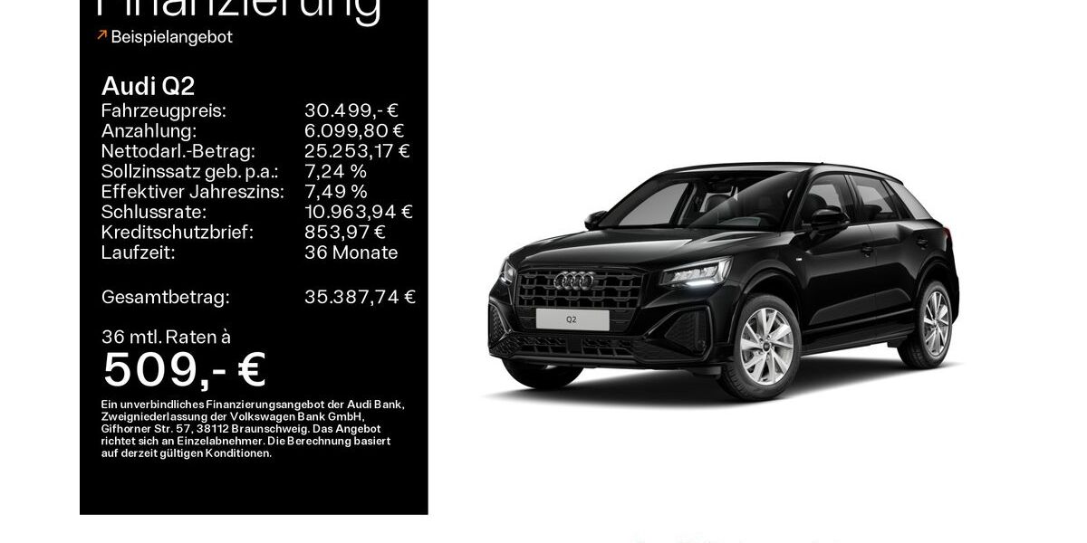 Audi Q2 30.500 km 30.499 &euro; Mühlheim 63165