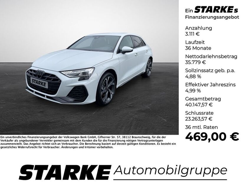 Audi A3 2.500 km 37.940 € Vechta 49377
