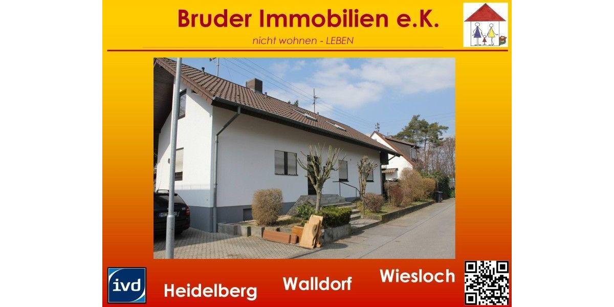 Walldorf: freistehendes EFH, mit perfektem Home-Office, 2 Bäder, 100m zum Schwimmbad 5 zimmer
