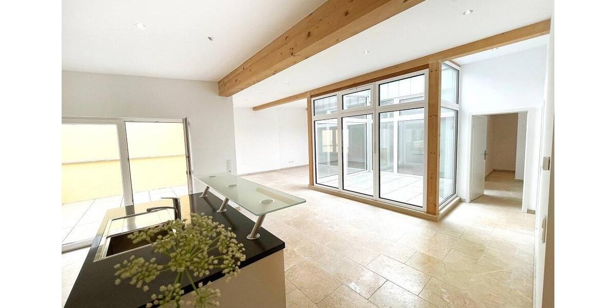 Lichtdurchflutete Loftwohnung mit Atrium, Terrasse und Balkon - zeitlos und modern 4 zimmer