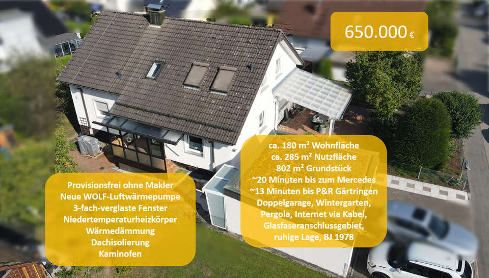 Einfamilienhaus mit Wärmepumpe, großem Garten & Doppelgarage zimmer