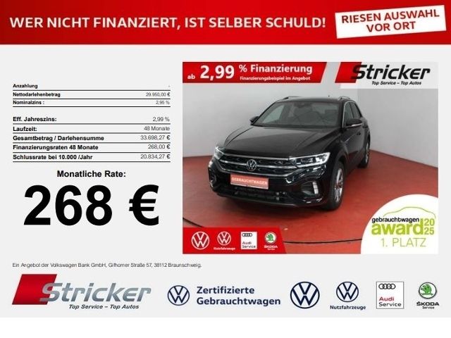 VW T-Roc 23.147 km 29.949 € Detmold 32760