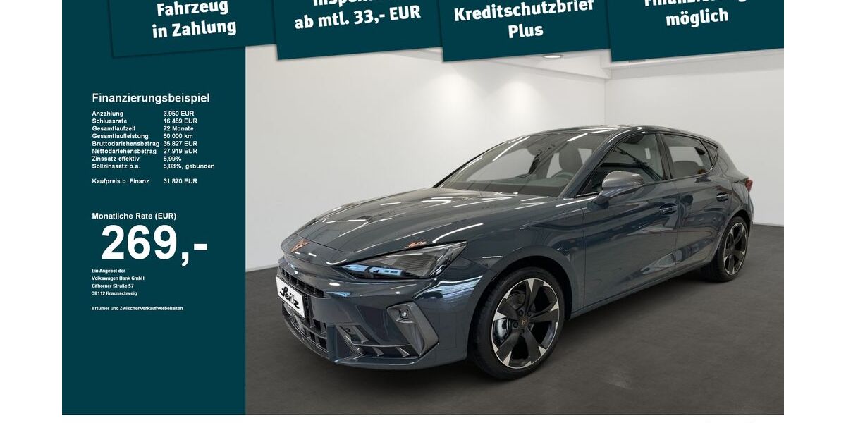 Cupra Leon 9.999 km 31.870 &euro; Lindenberg 88161