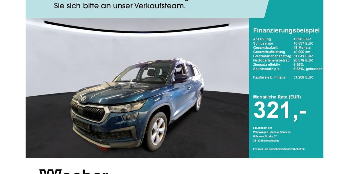 Skoda Kodiaq 72.851 km 31.118 &euro; Leonberg 71229