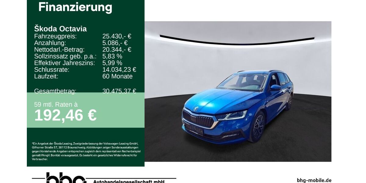 Skoda Octavia 60.916 km 24.660 &euro; Ettlingen 76275