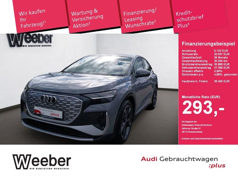 Audi Q4 e-tron 52.823 km 35.433 € Herrenberg 71083