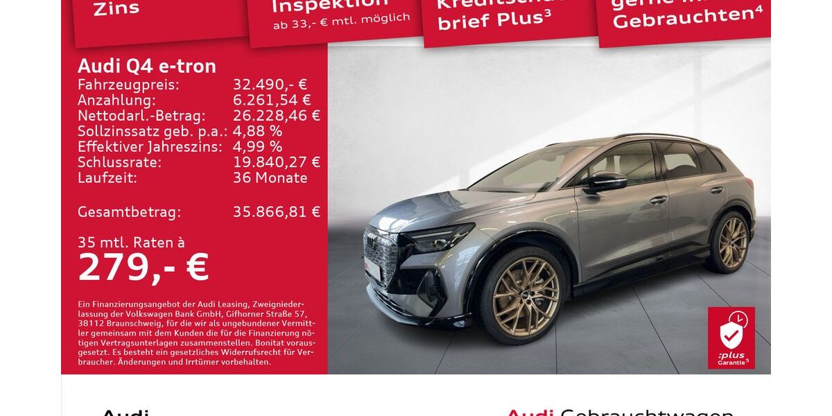 Audi Q4 e-tron 85.438 km 32.490 &euro; Dresden 01169