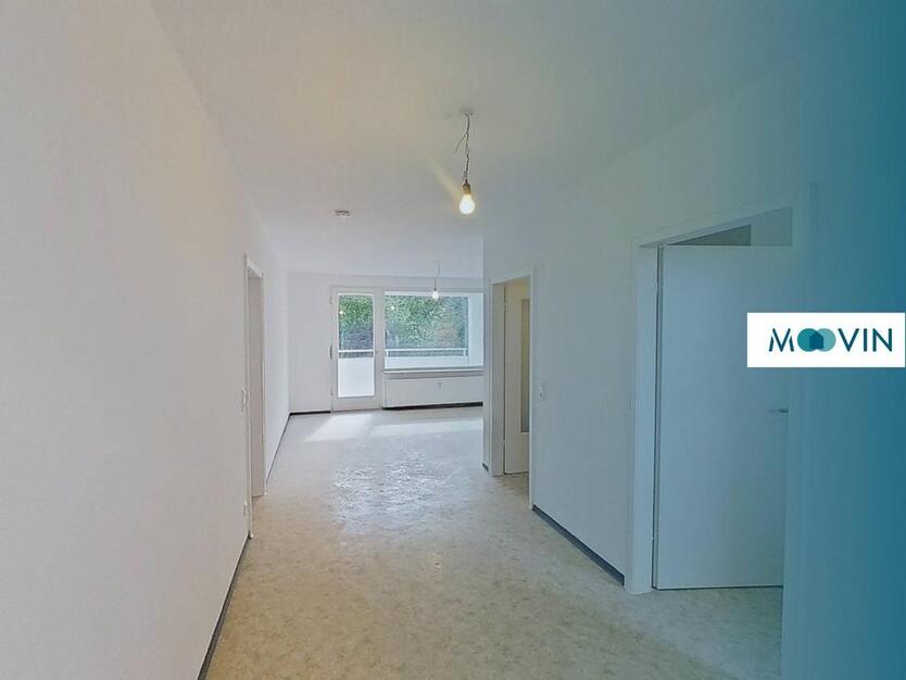 Toll geschnittene 3-Zimmer-Wohnung mit Balkon und Badewanne