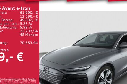 Audi A6 e-tron 7.877 km 60.990 € Berlin 13088