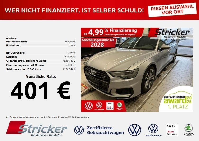 Audi A6 43.075 km 34.949 &euro; Detmold 32760