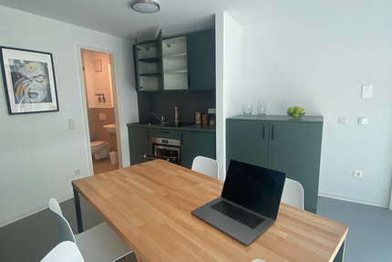 Schickes möbliertes Apartment für Berufseinsteiger & Studierende - rollstuhlgerecht| Suite Plus 1 zimmer