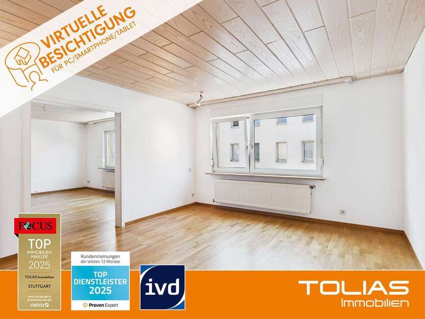 Wohnung zum Mieten in Stuttgart 1.650 € 100 m² 4 zimmer