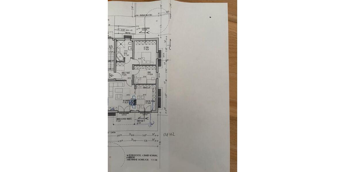 Erdgeschoßwohnung Burgkirchen an der Alz - 3 Zimmer, 78 m&sup2;, 390.000&euro; | Angebot:26416004