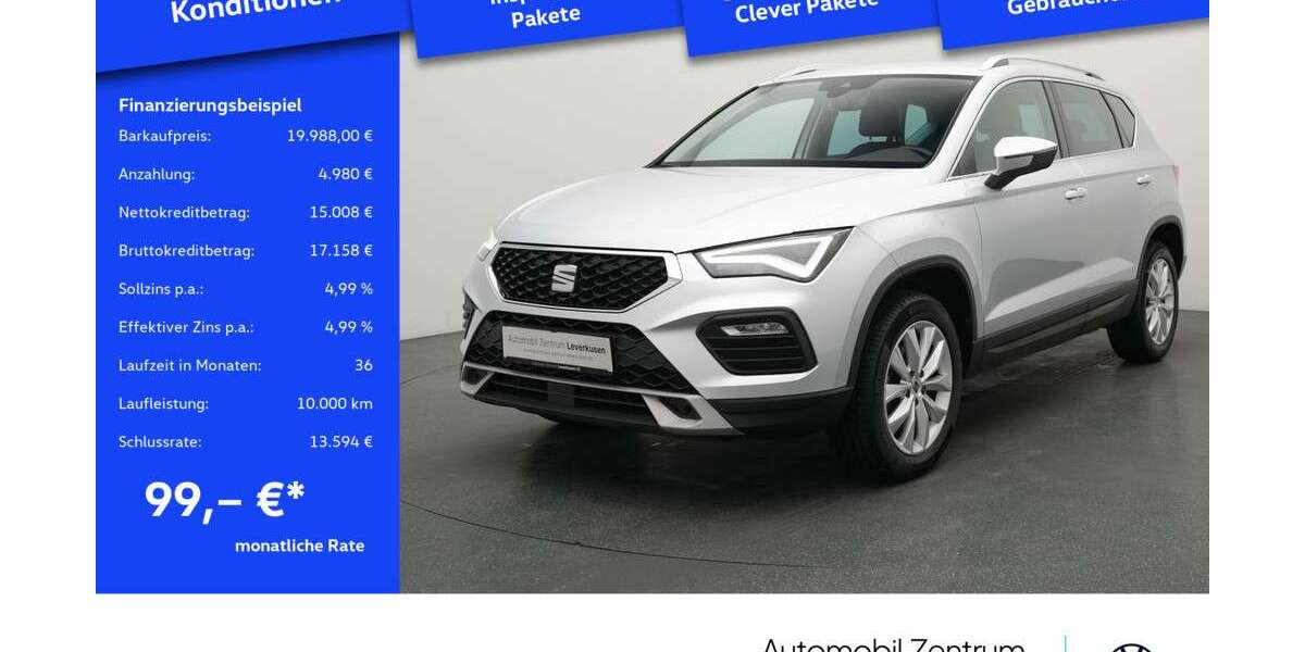 Seat Ateca 22.857 km 19.988 &euro; Leverkusen 51379