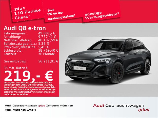 Audi Q8 e-tron 52.862 km 49.885 &euro; Eching 85386