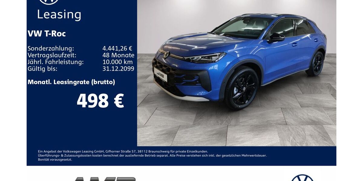 VW T-Roc 3.000 km 37.450 &euro; Borna 04552