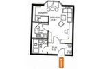 Kleine 1 Raum Wohnung mit Schlafnische und Aufzug in Gera - Etagenwohnung Gera Bieblach-Ost | Angebot:26714339