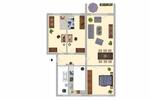 Etagenwohnung Hermsdorf - 4 Zimmer, 70 m&sup2;, 390&euro; | Angebot:25852274
