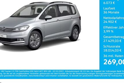 VW Touran 28.535 km 29.975 € Bernsdorf 09337