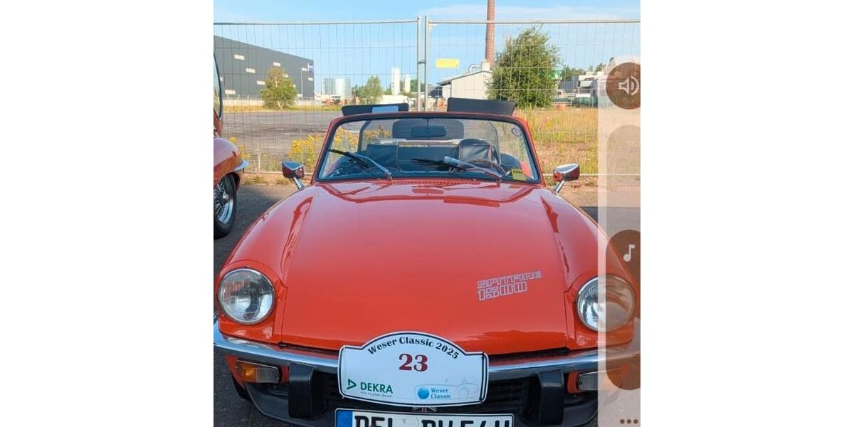 Triumph Spitfire 43.000 km 12.500 &euro; Delmenhorst 27755