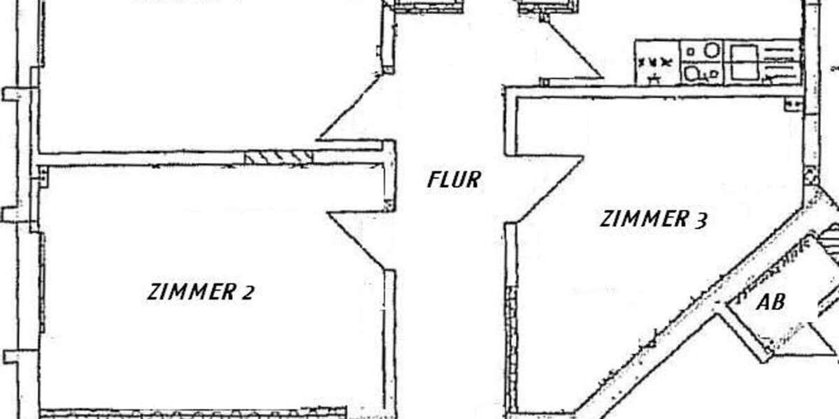 geeignet für 2er-WG - 2,5-Zi-DG-Whg - Laminat, Badewanne 2.5 zimmer