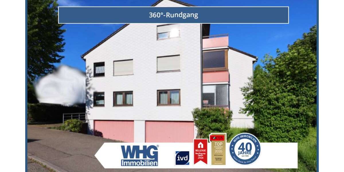 Etagenwohnung Freiberg am Neckar - 3.5 Zimmer, 86 m&sup2;, 230.000&euro; | Angebot:26848539