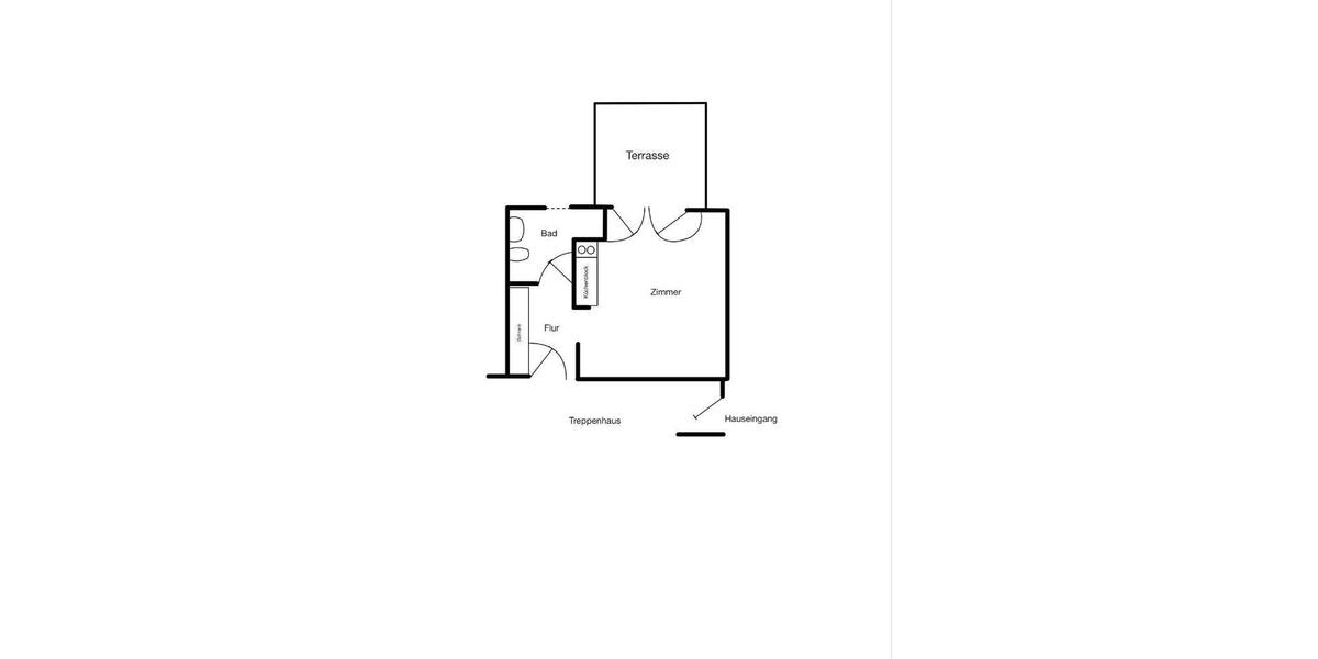 Etagenwohnung Viechtach - 1 Zimmer, 25 m&sup2;, 50.000&euro; | Angebot:26463801