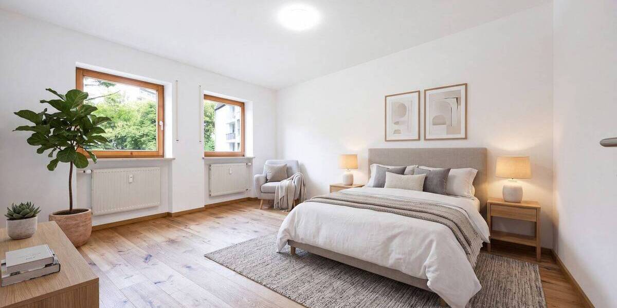Etagenwohnung Landshut Peter u. Paul - 3 Zimmer, 83 m&sup2;, 399.000&euro; | Angebot:26869012