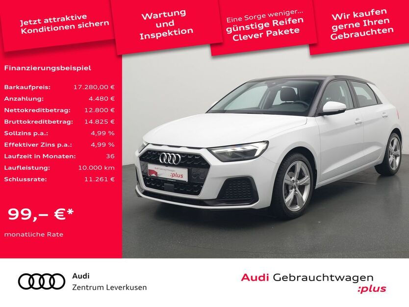 Audi A1 25.016 km 17.280 € Leverkusen 51373