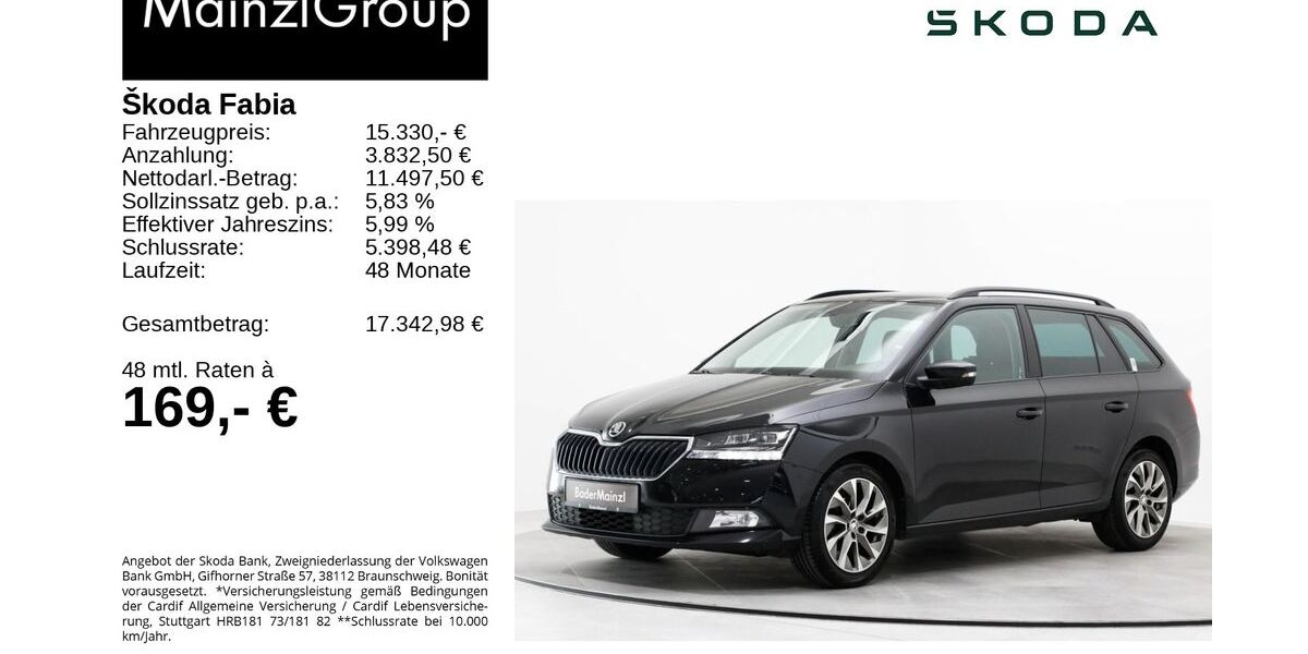 Skoda Fabia 59.176 km 15.330 &euro; Feldkirchen/Westerham 83620