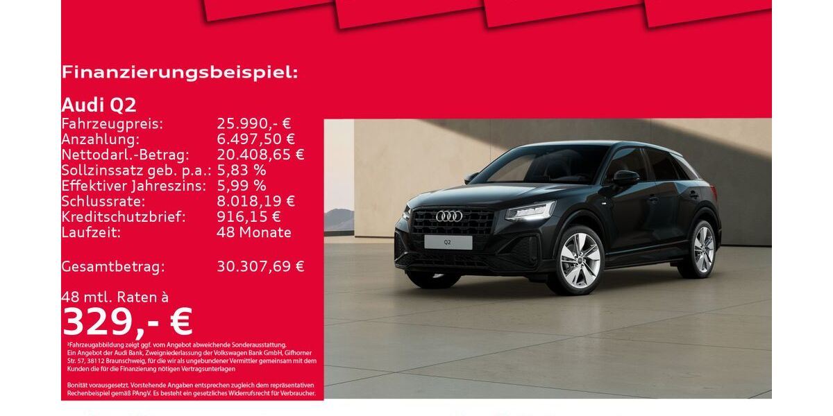 Audi Q2 38.287 km 25.990 &euro; Hannover 30179