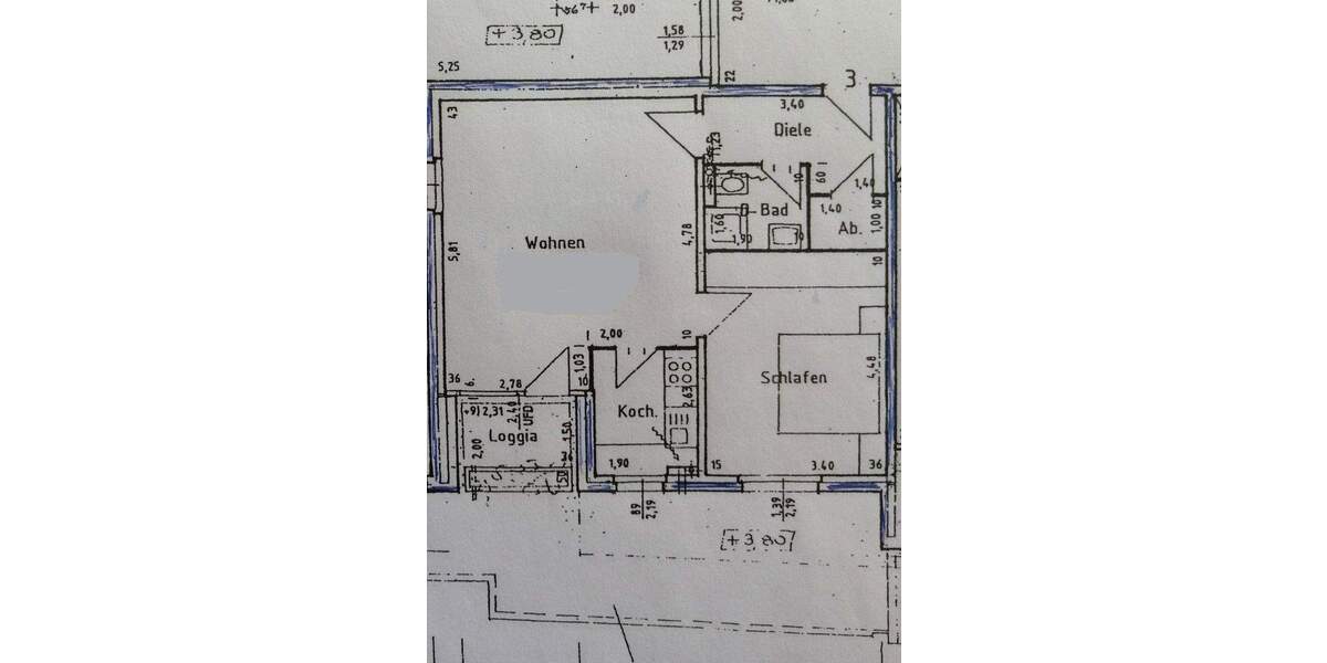 Etagenwohnung Alfter / Bonn Oedekoven - 2 Zimmer, 57 m&sup2;, 239.000&euro; | Angebot:25897493