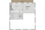 Etagenwohnung Reischach - 1.5 Zimmer, 40 m&sup2;, 250&euro; | Angebot:26250510