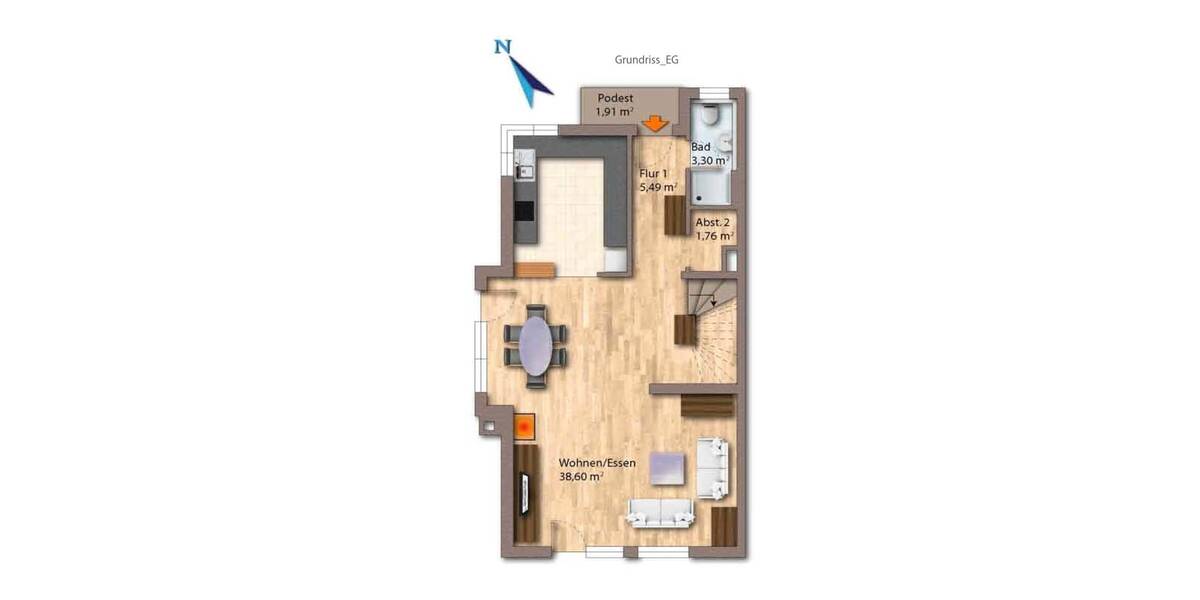 Doppelhaushälfte Bad Krozingen Hausen an der Möhlin - 7 Zimmer, 150 m&sup2;, 649.000&euro; | Angebot:26763969
