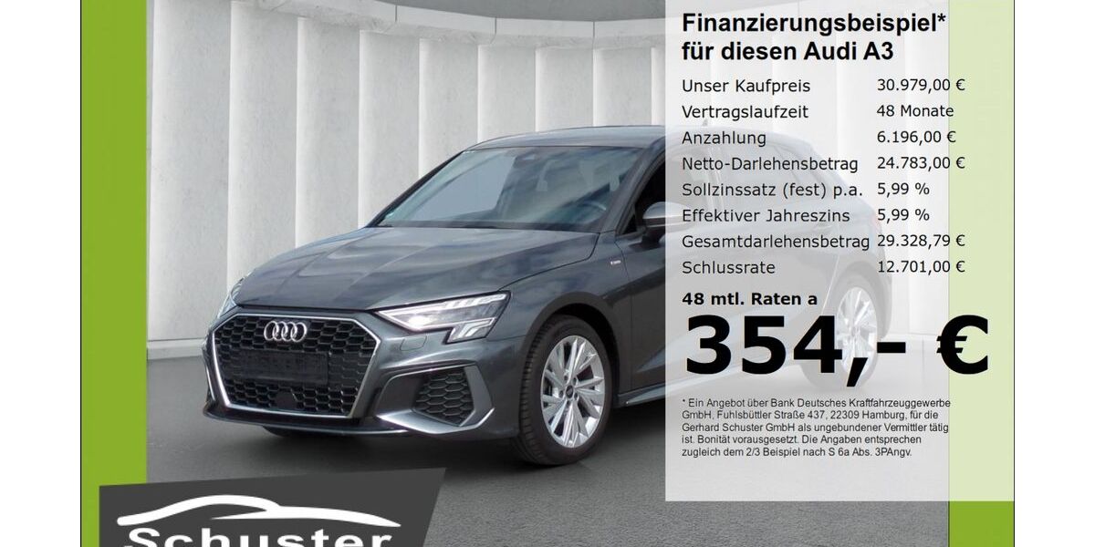 Audi A3 22.841 km 30.979 &euro; Ruhstorf 94099