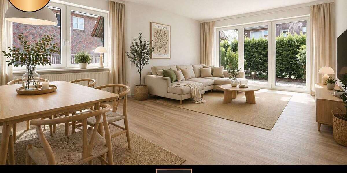Etagenwohnung Meppen - 3 Zimmer, 90 m&sup2;, 850&euro; | Angebot:26402677