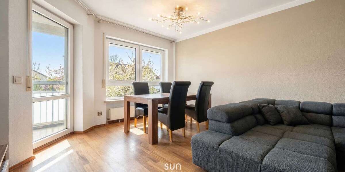 Etagenwohnung Frankfurt am Main Nied - 3 Zimmer, 78 m&sup2;, 349.000&euro; | Angebot:25590852