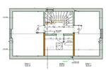 Helles, energieeffizientes, freistehendes Haus mit großem Garten