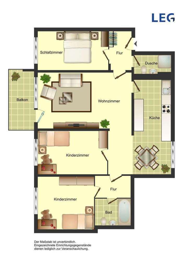Wohnung zum Mieten in Leverkusen 833 € 95.14 m²