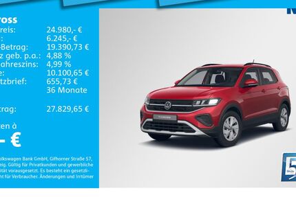VW T-Cross 4.453 km 24.980 € München 80935