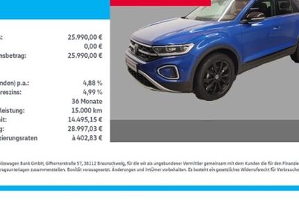 VW T-Roc 47.841 km 25.990 &euro; Wanzleben-Börde OT Hohendodeleben 39164