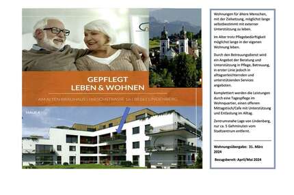 Wohnung zum Mieten in Lindenberg 1.080 € 86 m²