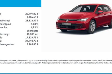 VW Golf 29.694 km 25.799 &euro; Leinefelde-Worbis/DE 37327