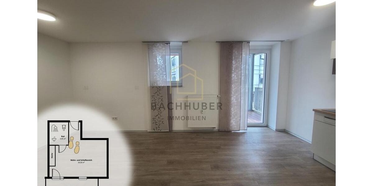 Etagenwohnung Nabburg - 1 Zimmer, 30 m&sup2;, 435&euro; | Angebot:23908253