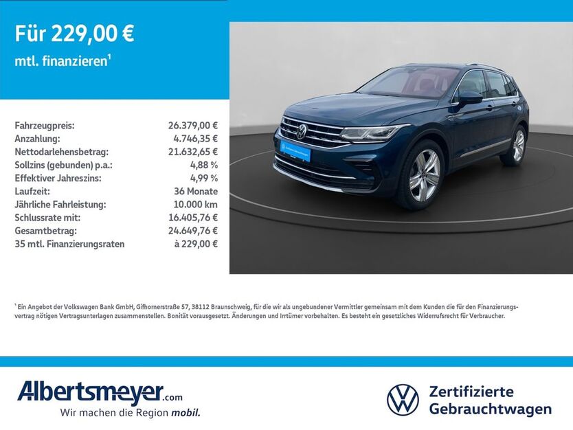 VW Tiguan 60.642 km 26.379 € Leinefelde-Worbis/DE 37327