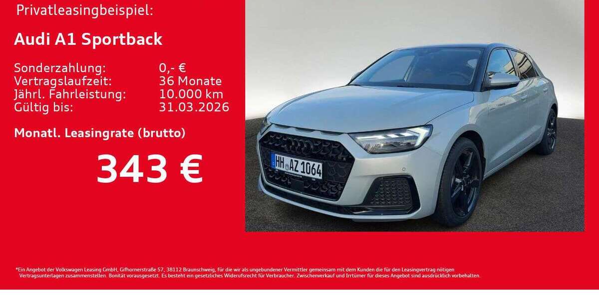 Audi A1 1.890 km 27.481 &euro; Hamburg 22419