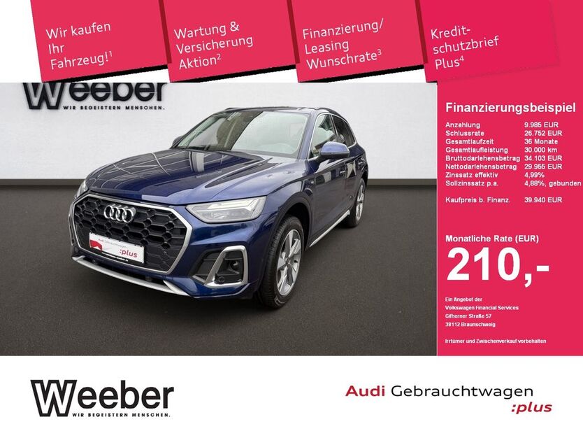 Audi Q5 51.594 km 38.924 € Weil der Stadt 71263