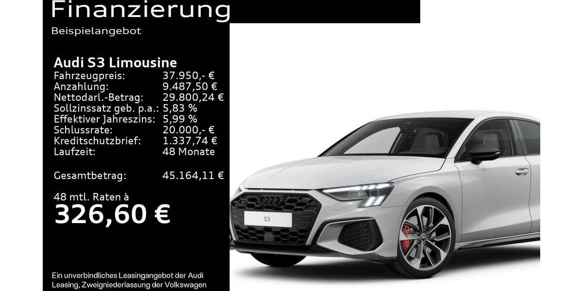 Audi S3 39.975 km 37.950 &euro; Bad Hersfeld 36251