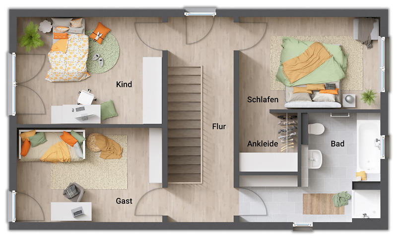 Mehrfamilienhaus, Wohnhaus Walschleben - 4 Zimmer, 137 m&sup2;, 423.830&euro; | Angebot:25822635