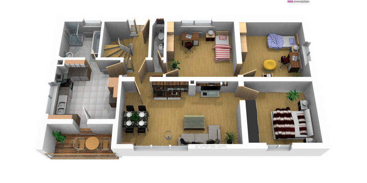 Etagenwohnung Künzelsau - 4 Zimmer, 89 m&sup2;, 200.000&euro; | Angebot:25676411